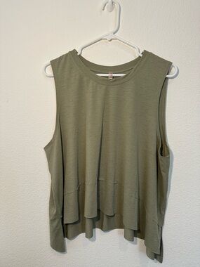 FP Movement Tempo Tank, Sage XL, NWOT